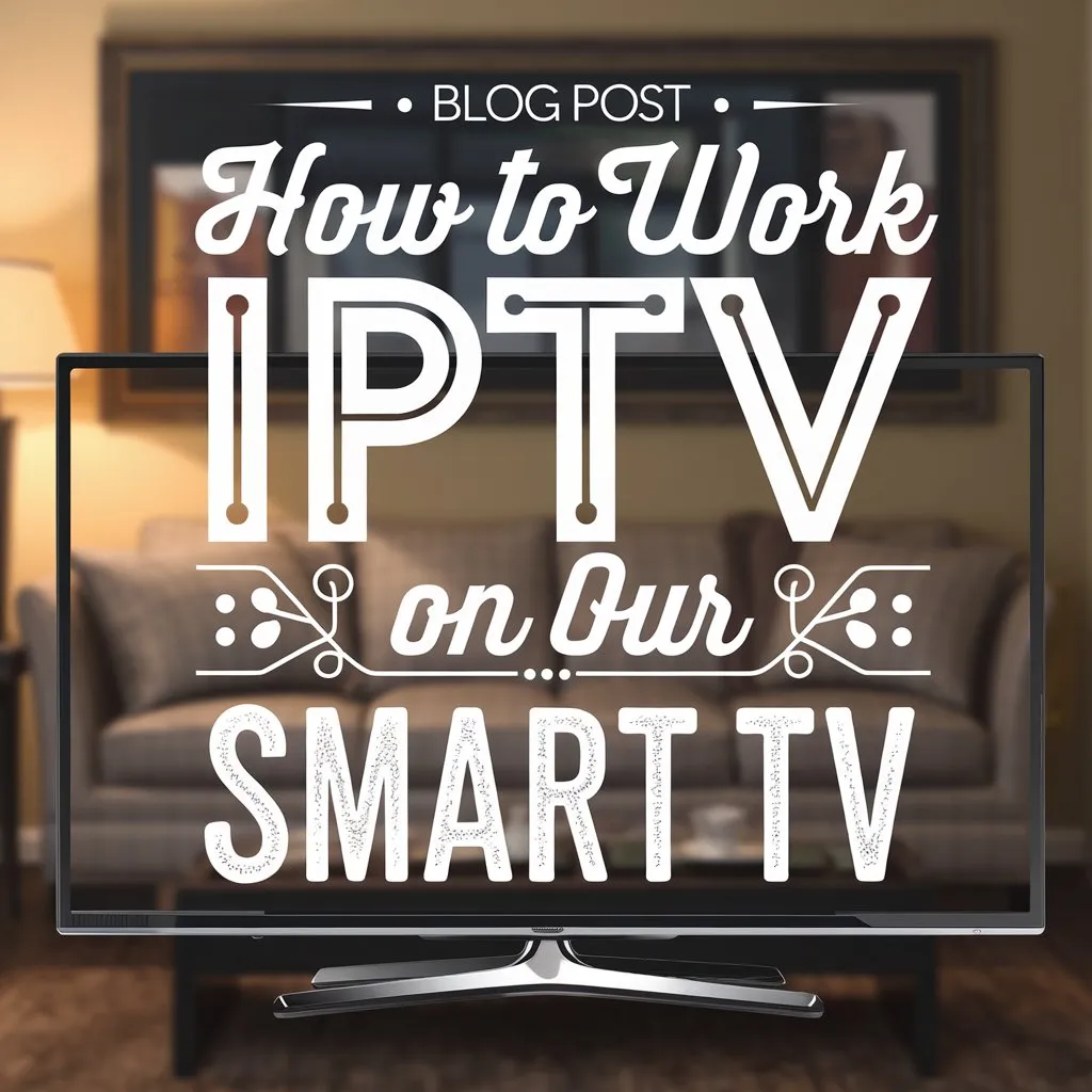 how to work iptv on our smart tv