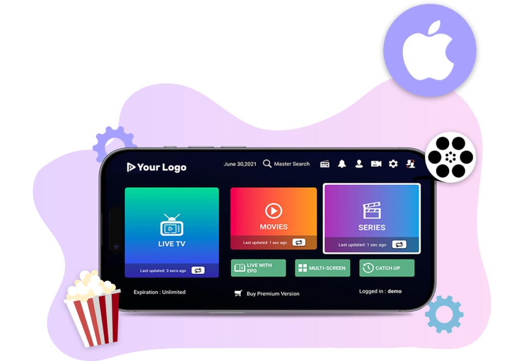 iptv for iOS App